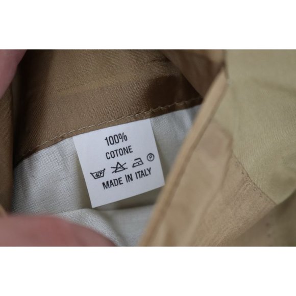 Sartoria partenopea sport coat mens 48 3 button half lined Italy‎ made cotton - Picture 14 of 16